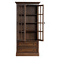 Crestview Collection Rutherford Curio Cabinet CVFVR8005