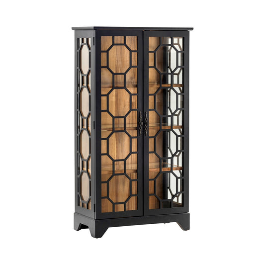 Crestview Collection Livingston Curio Cabinet CVFVR8312