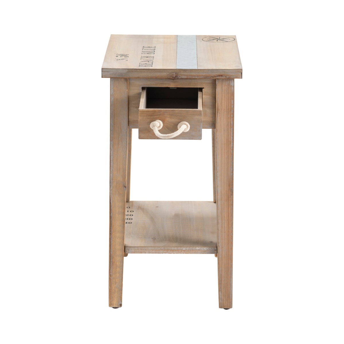 Crestview Collection Grand Isle Chairside Table CVFZR1005