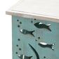 Crestview Collection Seafoam Accent Table CVFZR4529