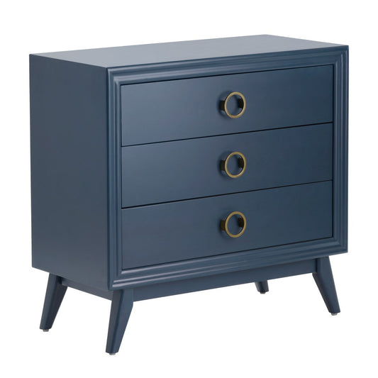 Crestview Collection Pomeroy Indigo Chest CVFZR4592