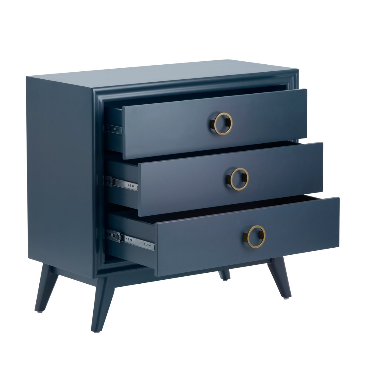 Crestview Collection Pomeroy Indigo Chest CVFZR4592