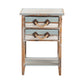 Crestview Collection Nantucket Two-Drawer Accent Table CVFZR693