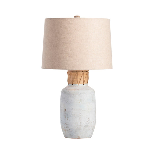 Crestview Isla Cane Wrapping Table Lamp