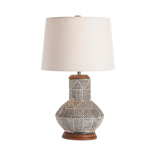 Crestview Monterey Tribal Motif Table lamp