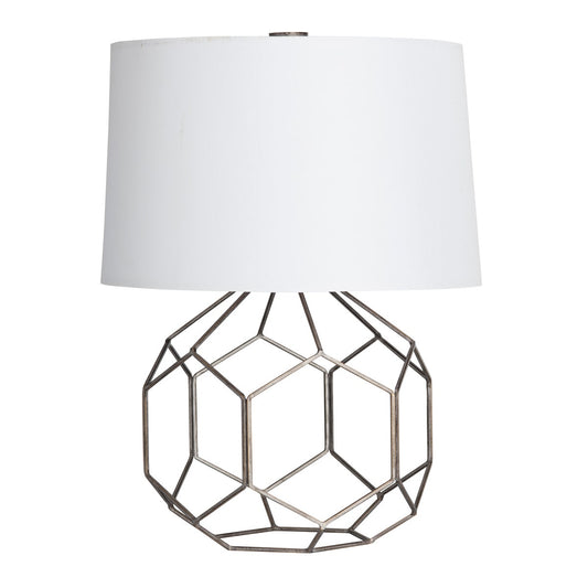 Crestview Kingsbury Open Cage Faced Table Lamp