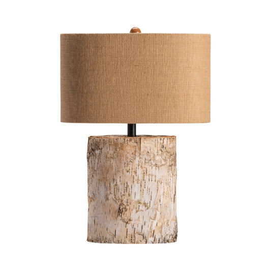 Crestview Birch Wood Table Lamp