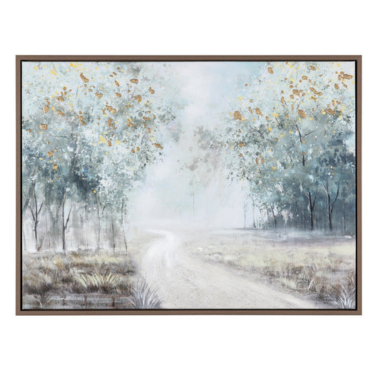 Crestview Teal Escape Wall Art