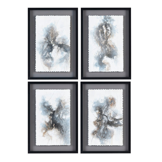 Crestview Okleigh Wall Art Set of 4