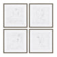 Crestview Silver Expressions Wall Art Set of 4