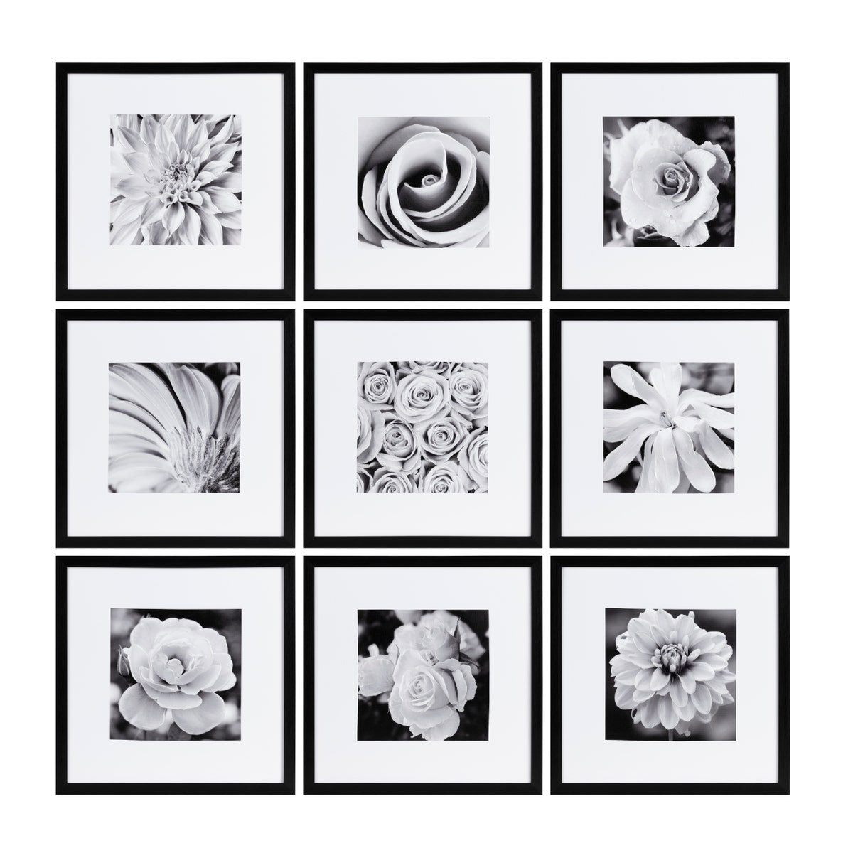 Crestview Bouquet Wall Art - Set of 9