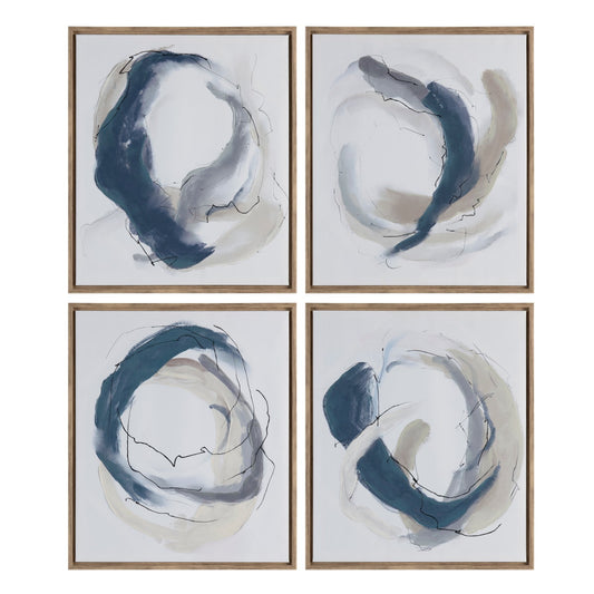 Crestview Geneva Wall Art - Set of 4