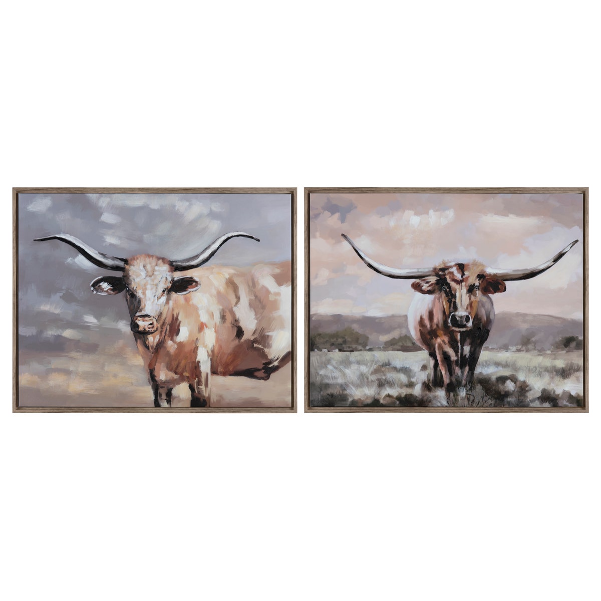 Crestview Texas Longhorns Wall Art - Set of 2