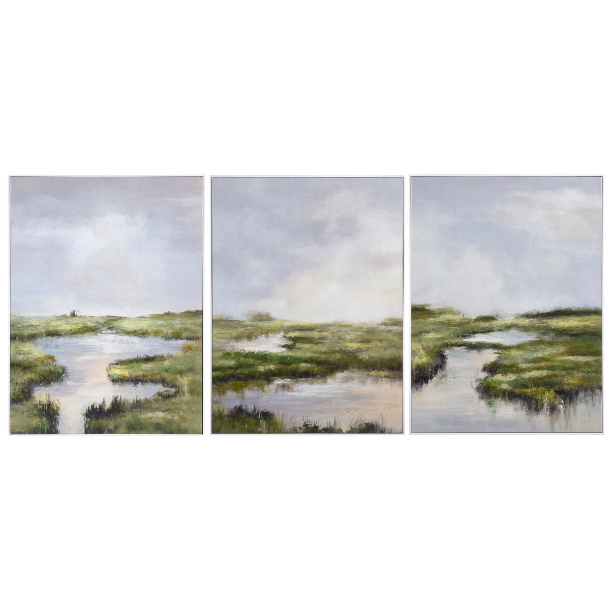 Crestview Aiken Wall Art - Set of 3