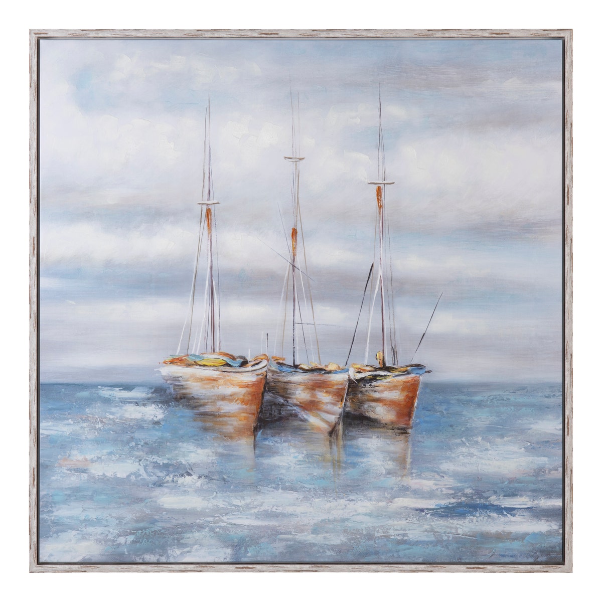 Crestview Triple Sailings Wall Art