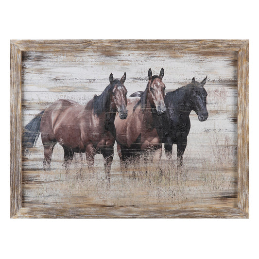 Crestview Hold Your Horses Wall Art