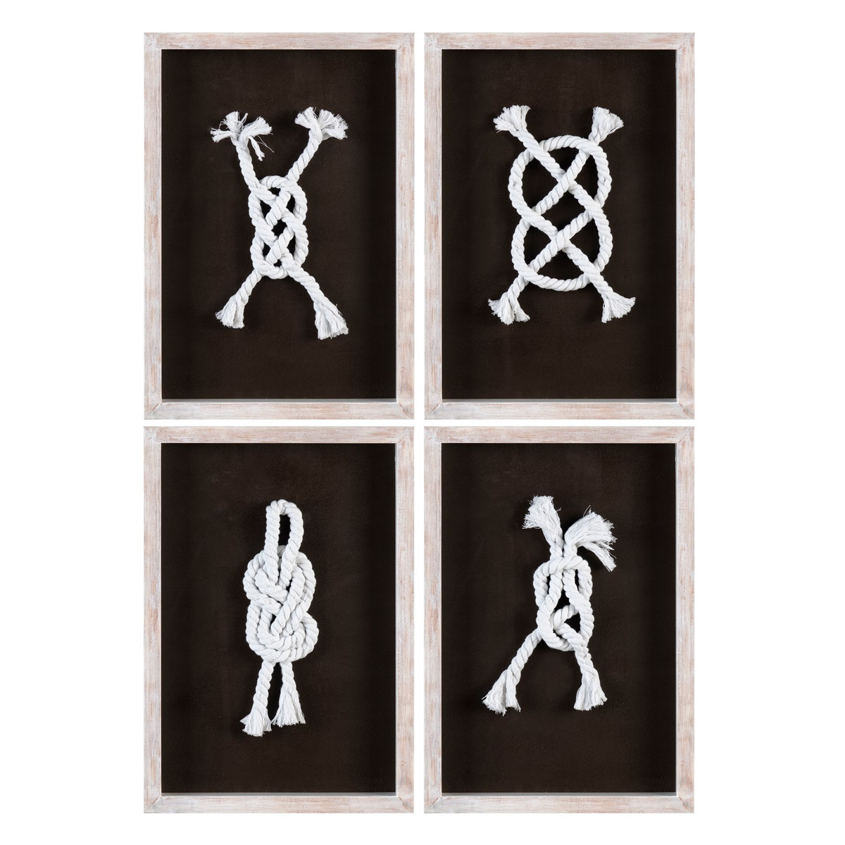 Crestview Double Knotted Wall Art - Set of 4