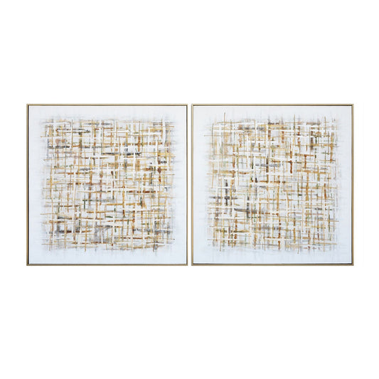 Crestview Avalon Wall Art - Set of 2