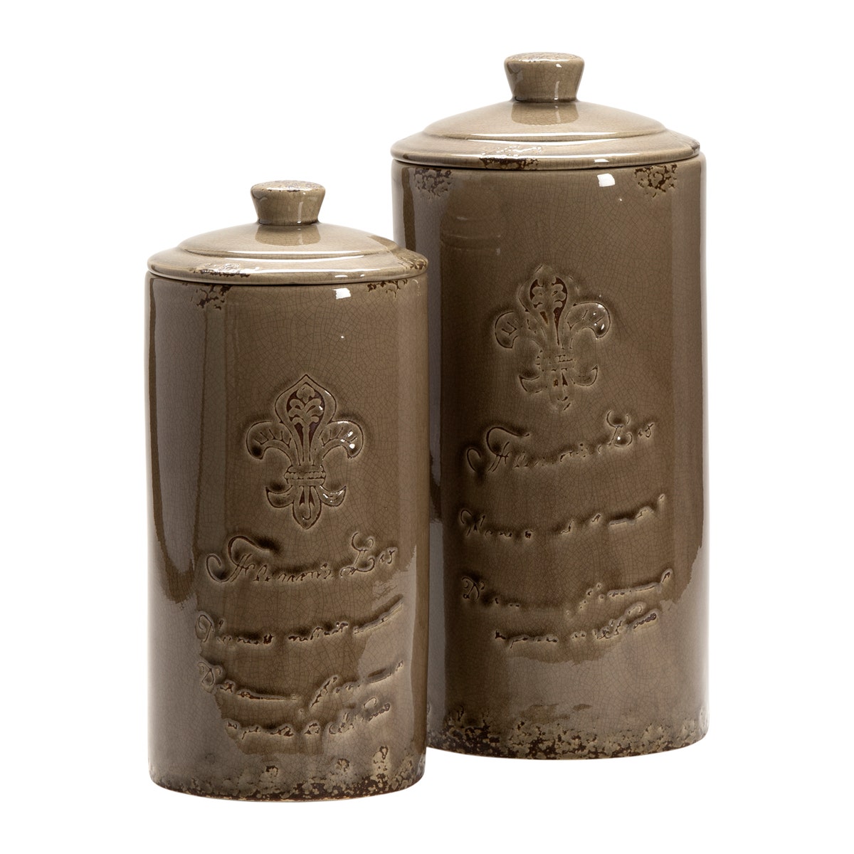 Crestview Lefler Lidded Vases