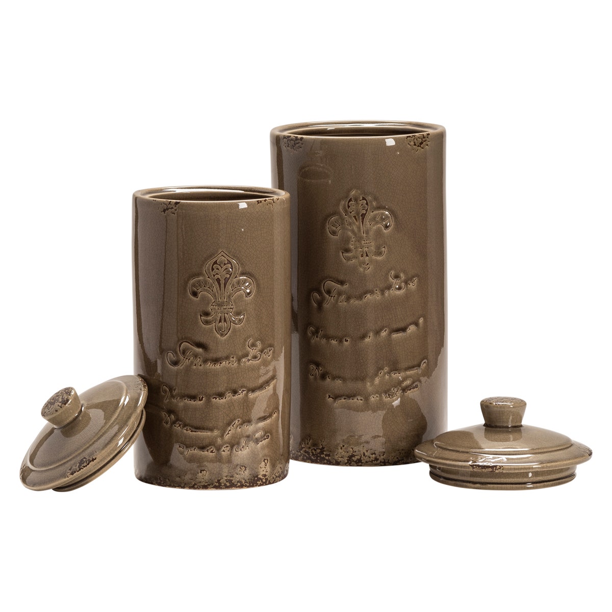 Crestview Lefler Lidded Vases