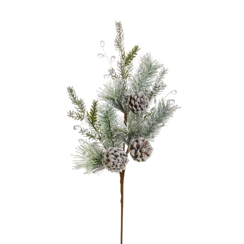 Iced Pine and Pinecone Spray