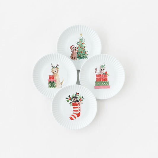 Santa Paws "Paper" Plate