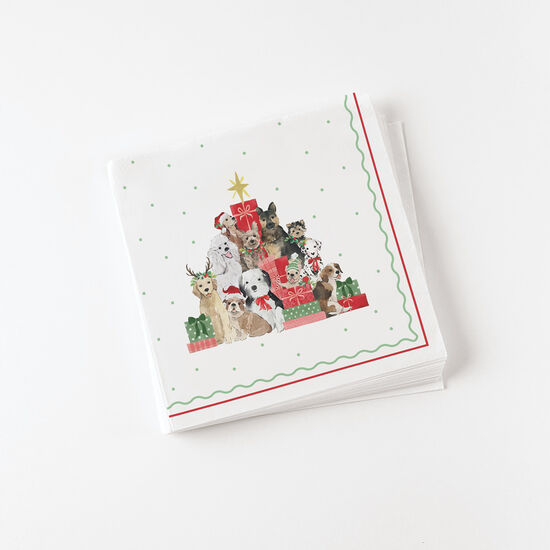 Santa Paws Paper Napkins