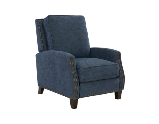 Melrose Indigo Blue Recliner