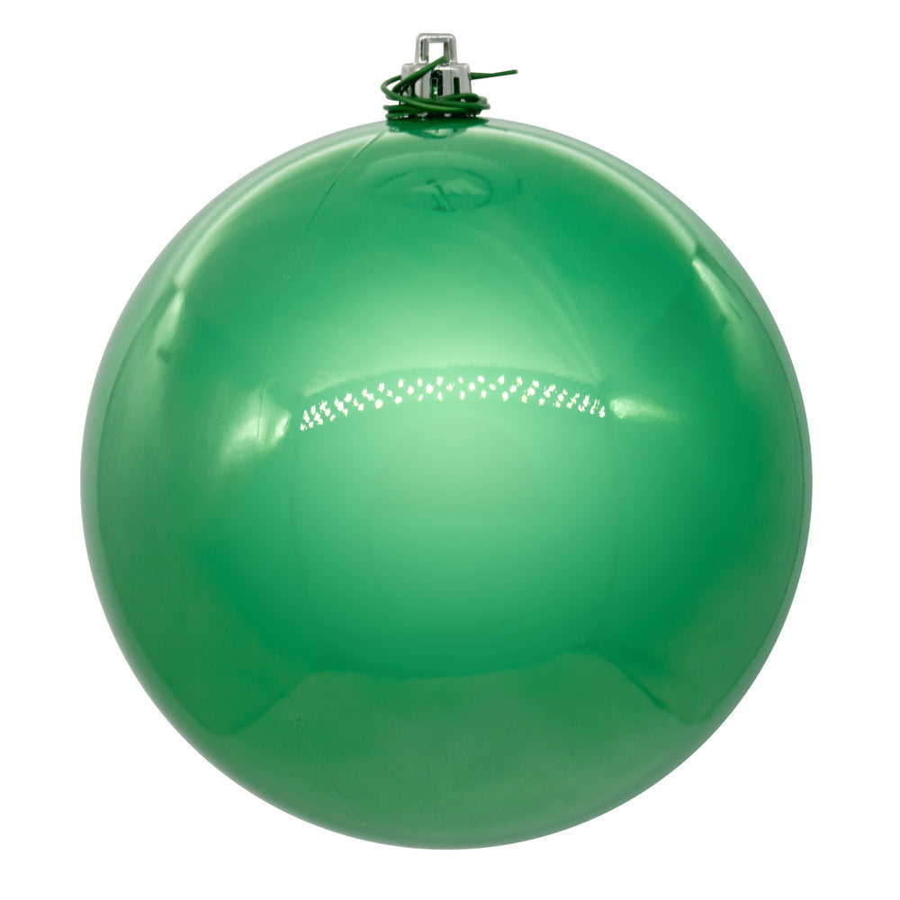 8" Green Pearl Ball Ornament