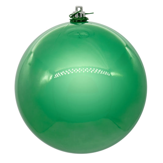 8" Green Pearl Ball Ornament