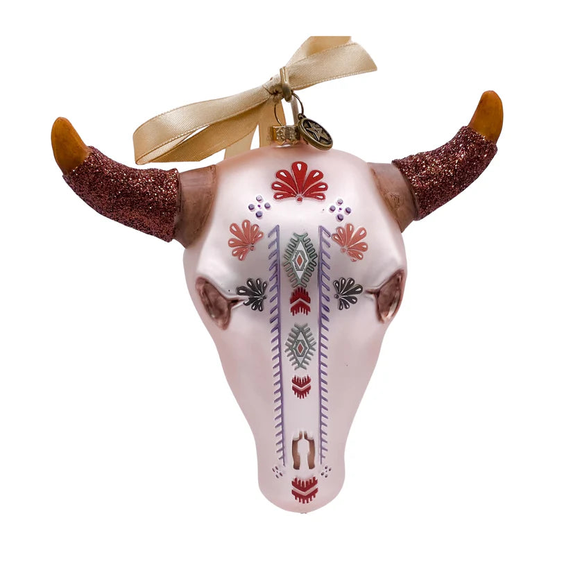 Texan Christmas Steer Head