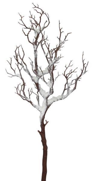 31" Snowy Twig Branch