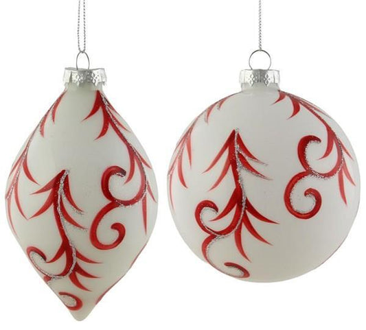 Red & White Ornament