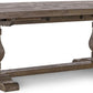 Camdon 114" Ext Dining Table Desert Gray