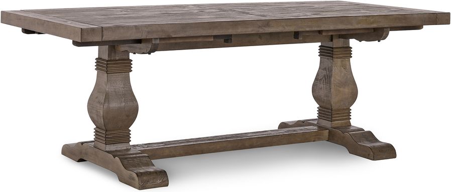 Camdon 114" Ext Dining Table Desert Gray