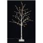 Flocked LED Christmas Twig Tree