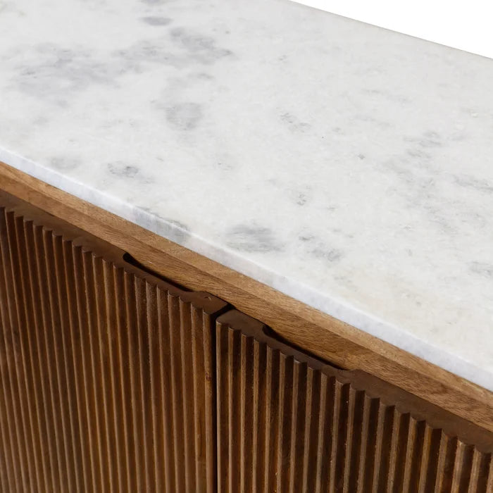 Console With Marble Top