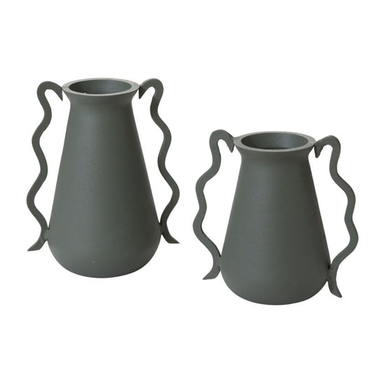 Green Mikado Vases