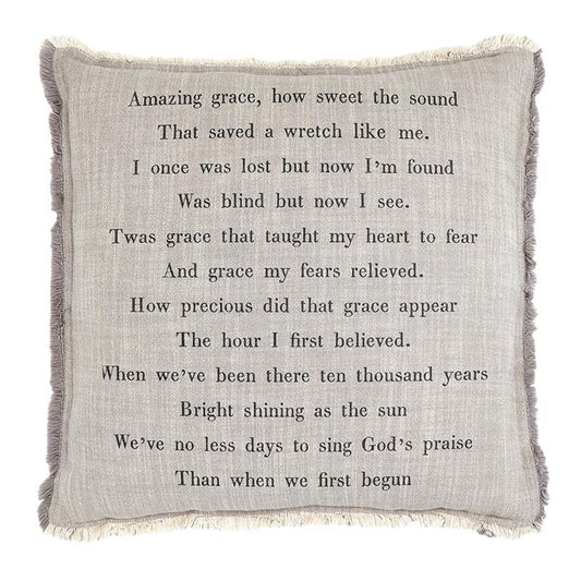 Amazing Grace Pillow