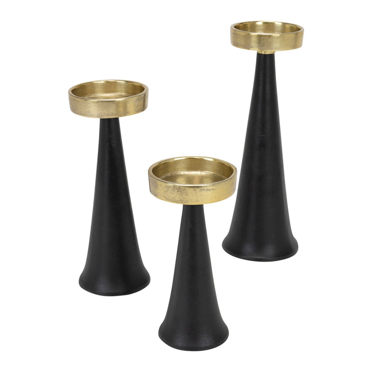 Attica Candleholders - Set of 3