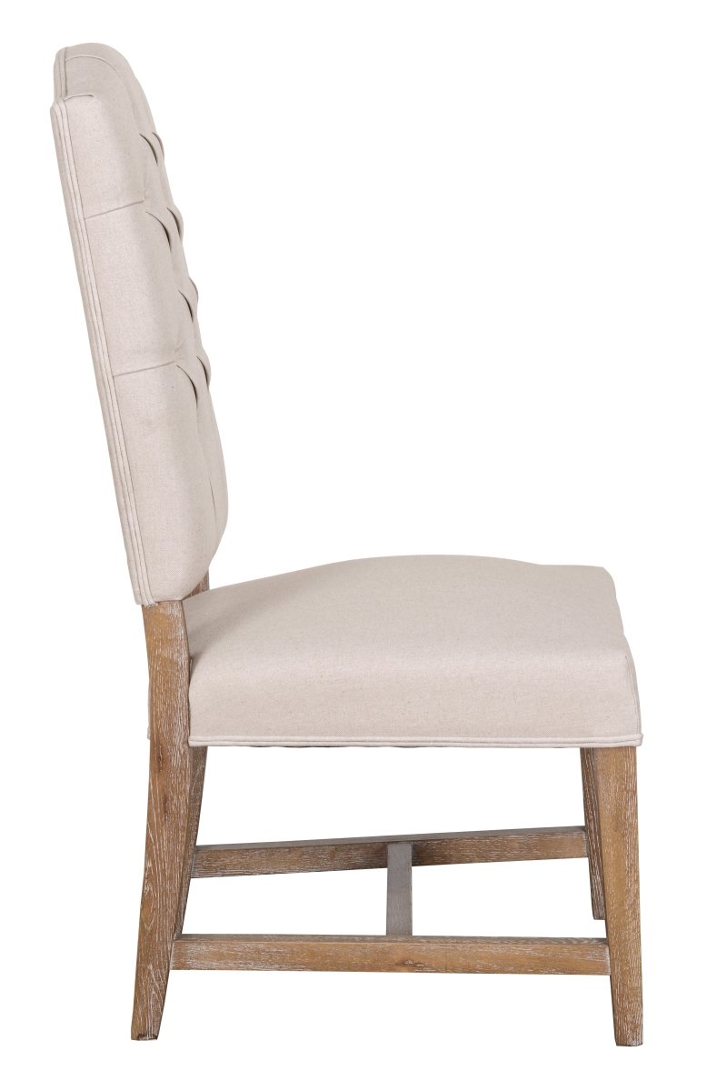 Ava Upholstered Dining Chair Beige