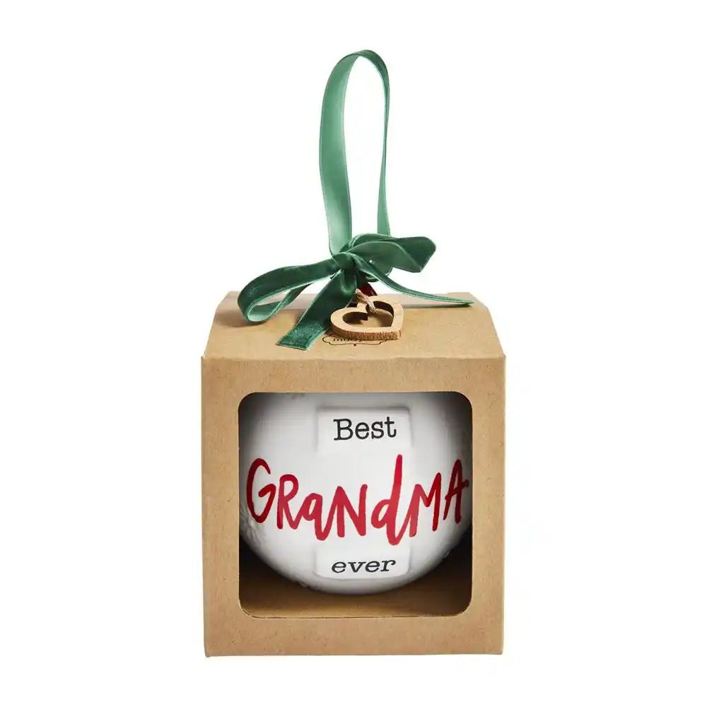 Best Grandma Christmas Ornament