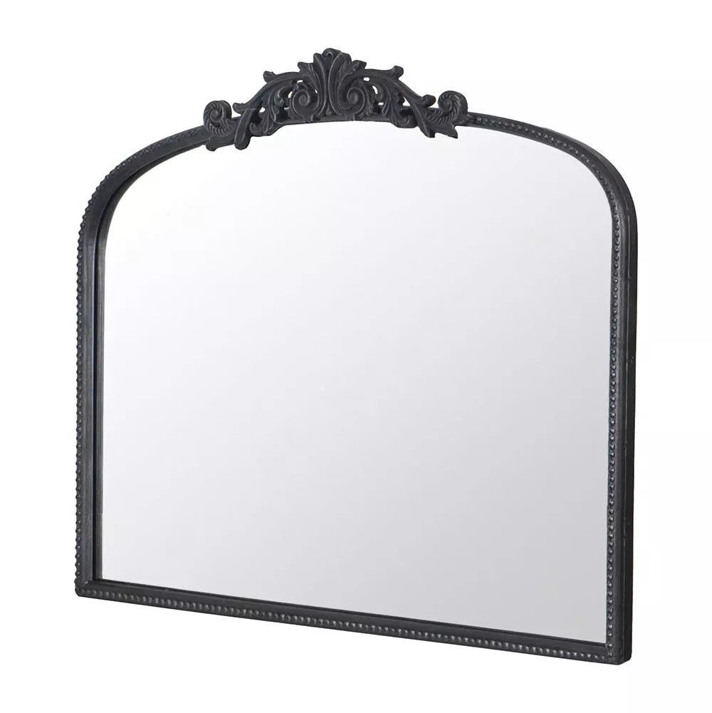 Black Baroque Vintage Style Mirror