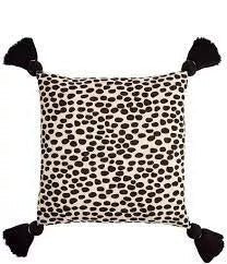 Black Dot Pillow