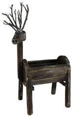 Cedar Deer Planter