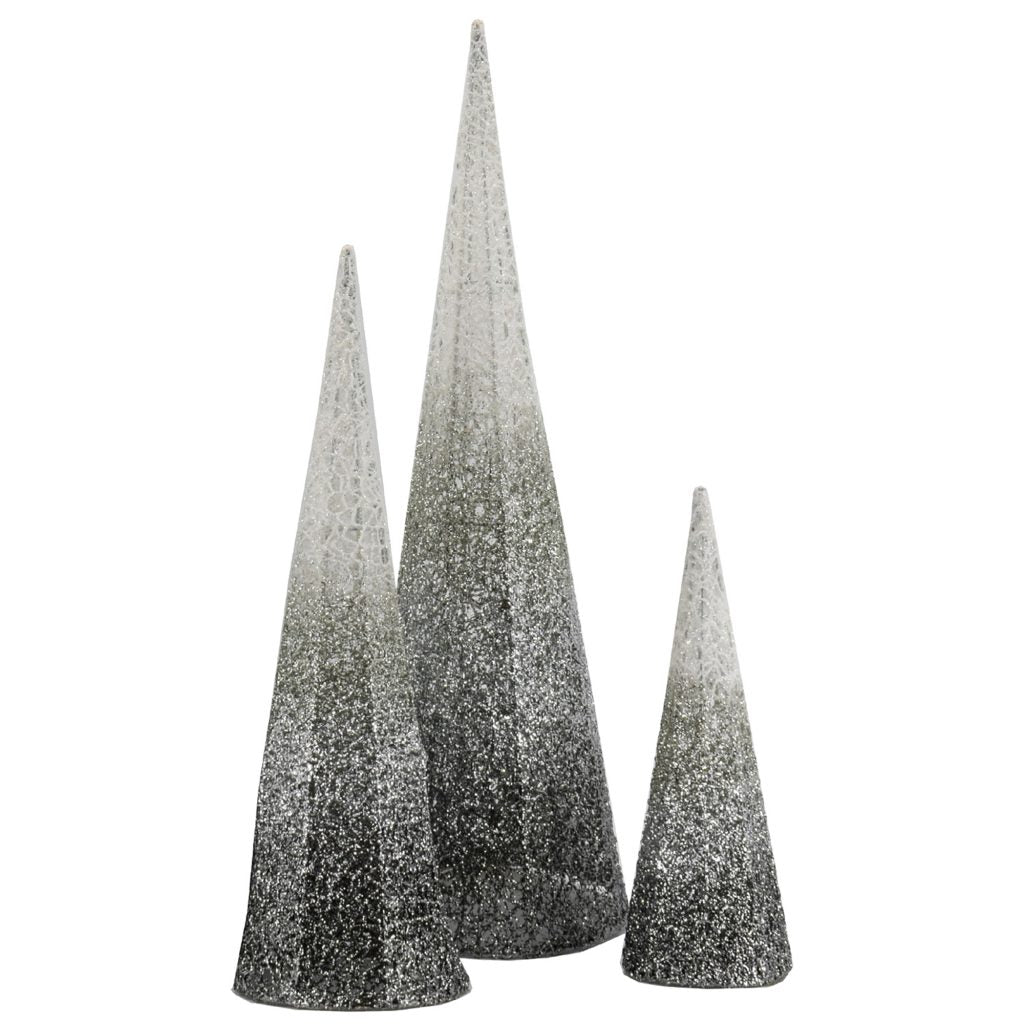 Christmas Glitter Cones