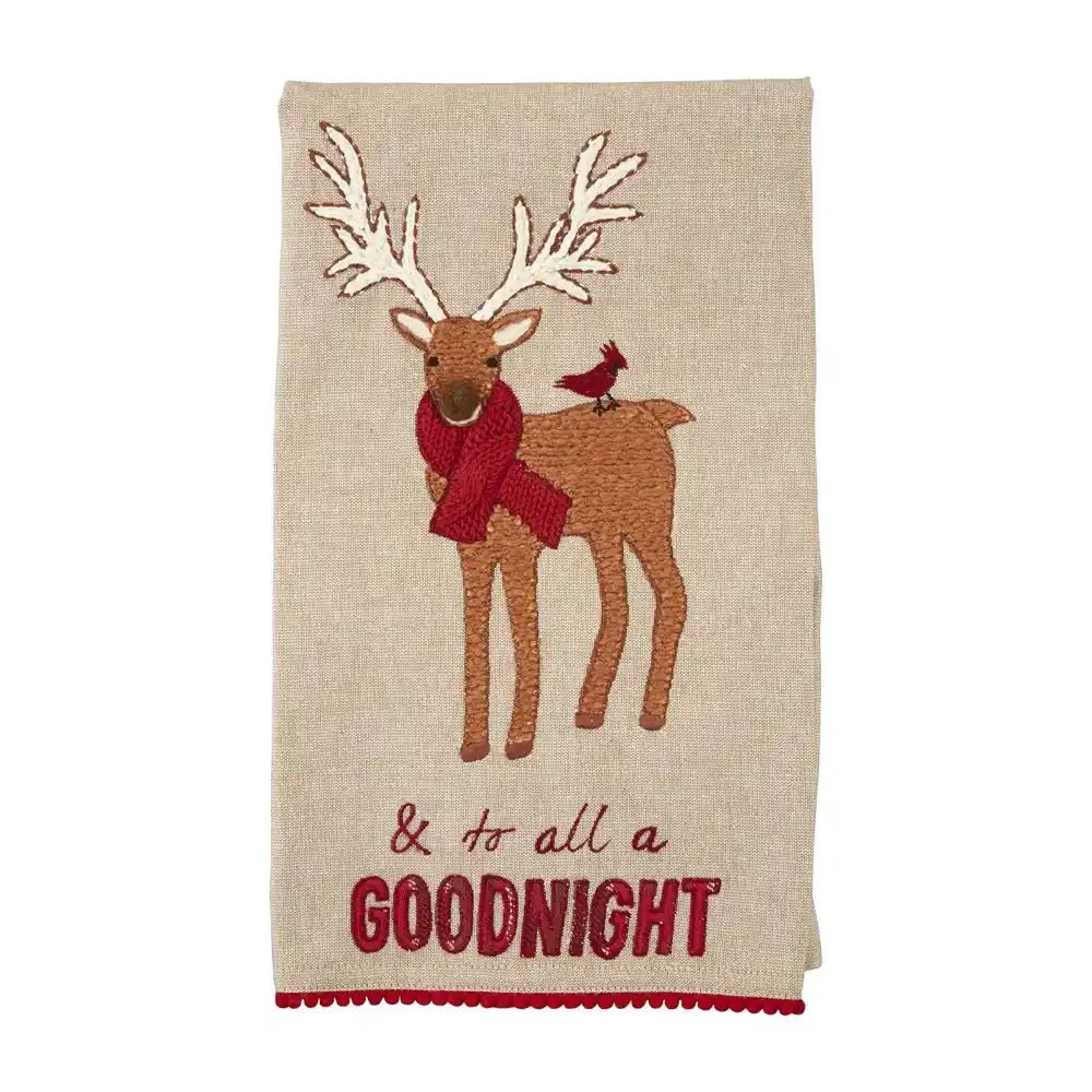 Embroidered Christmas Towels