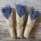 French Lavender Wrapped In Kraft Paper