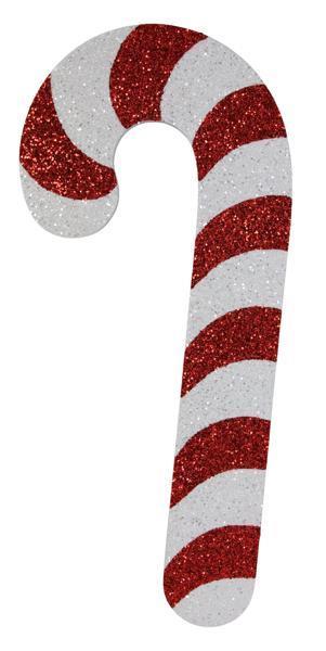 Glittered Candy Cane