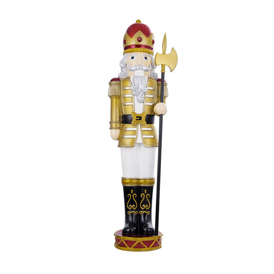 Gold Nutcracker With LED Lights